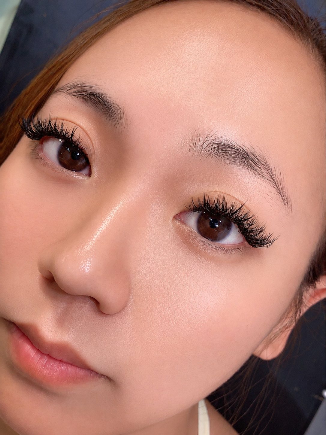 Wispy volume lash extensions